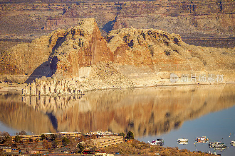 Wahweap Marina Lake Powell，佩奇，亚利桑那州